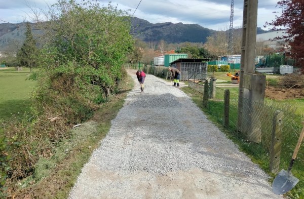 Obras en la calle San Fernando