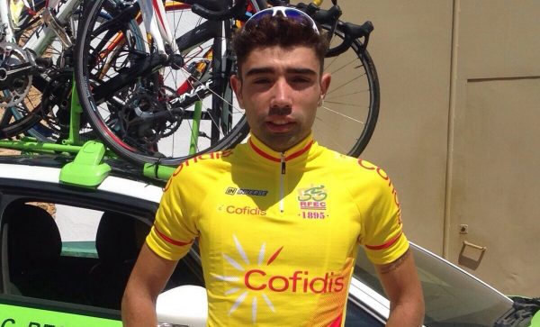  Alejandro Regueiro con el maillot de Copa España