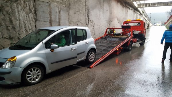 Vehículo accidentado
