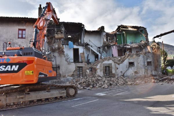 Demolición del Cuartel Viejo