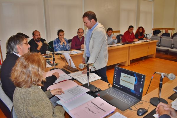 Toma de posesión de Javier Ruiz como concejal socialista